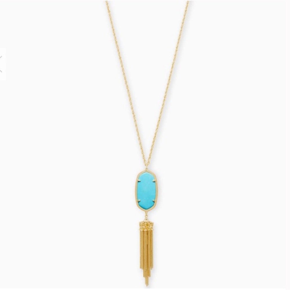 Kendra Scott Rayne Necklace Turquoise‎